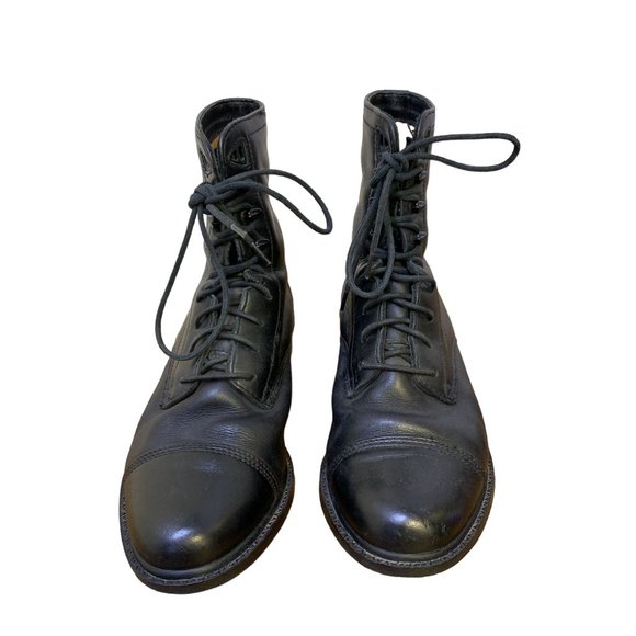 *Ariat Black Lace Up Ankle Booties Size 7.5 - Picture 2 of 4